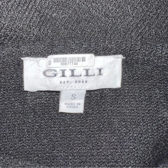 Gilli Hello Beautiful Black Embroidered Sweater - Small - Picture 8 of 10